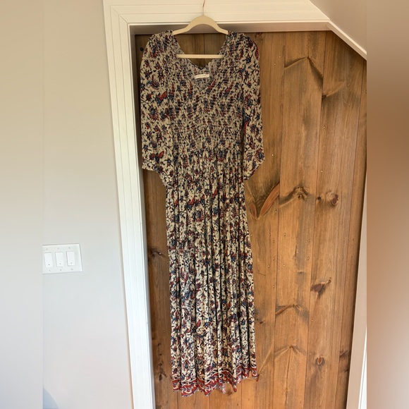 SOLD RARE 🦄 EUC Christy Dawn Basil Dress in French Paisley Sz XL - Picture 5 of 11